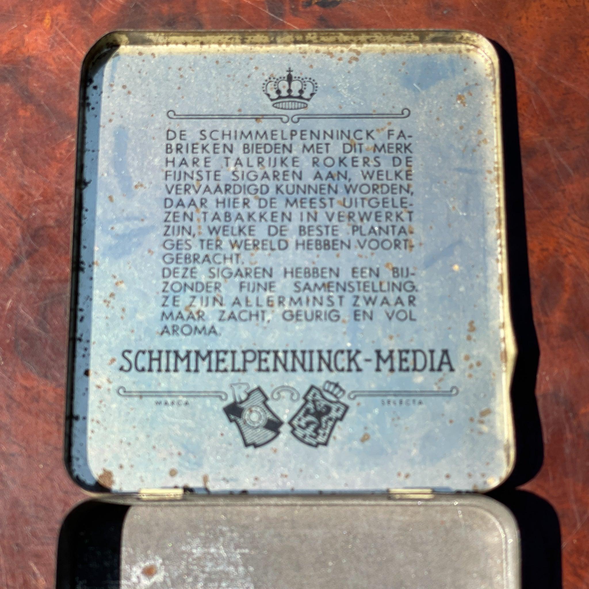 Vintage sigarenblikje van Schimmelpenninck - The Collectionist