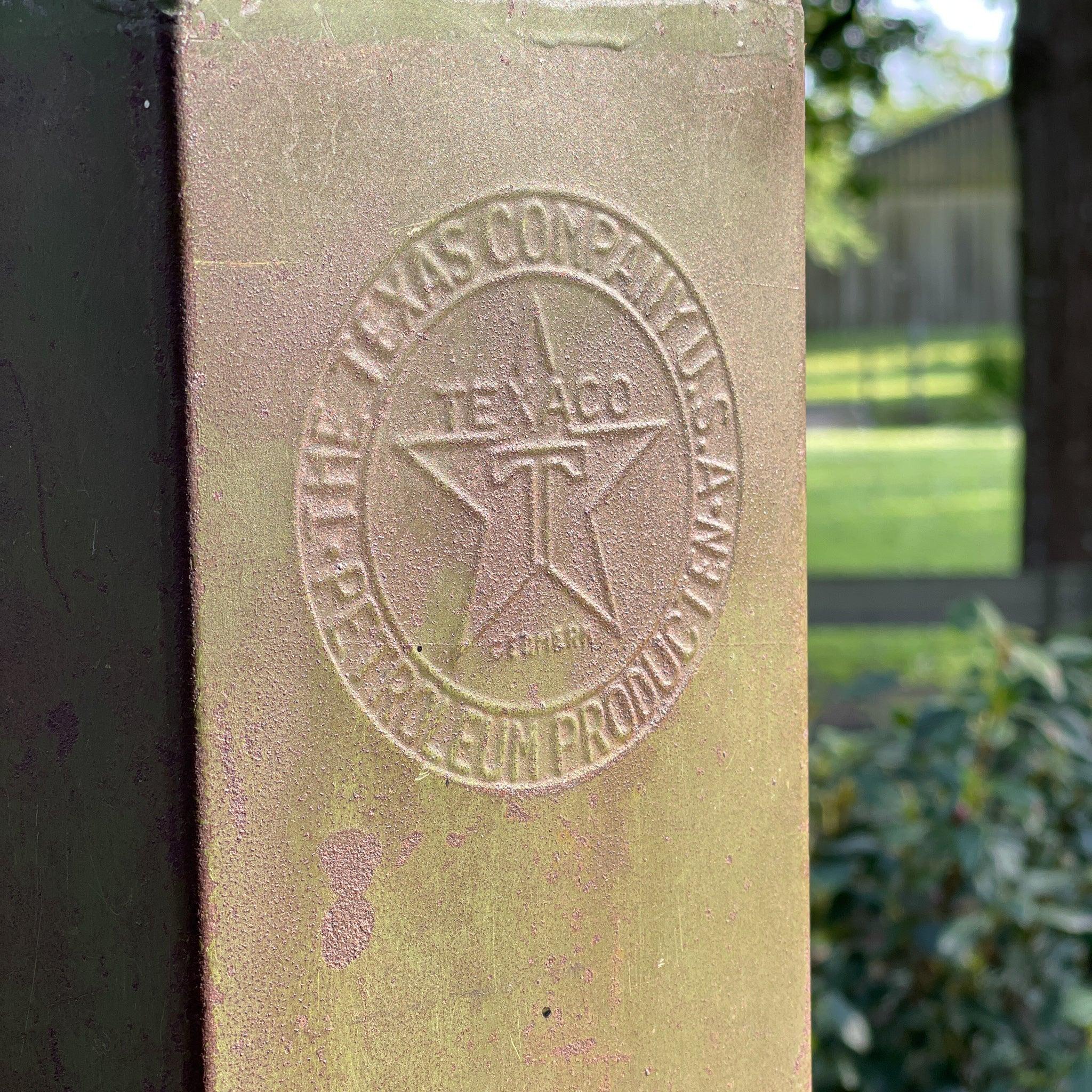 Vintage Texaco petroleum kan - The Collectionist