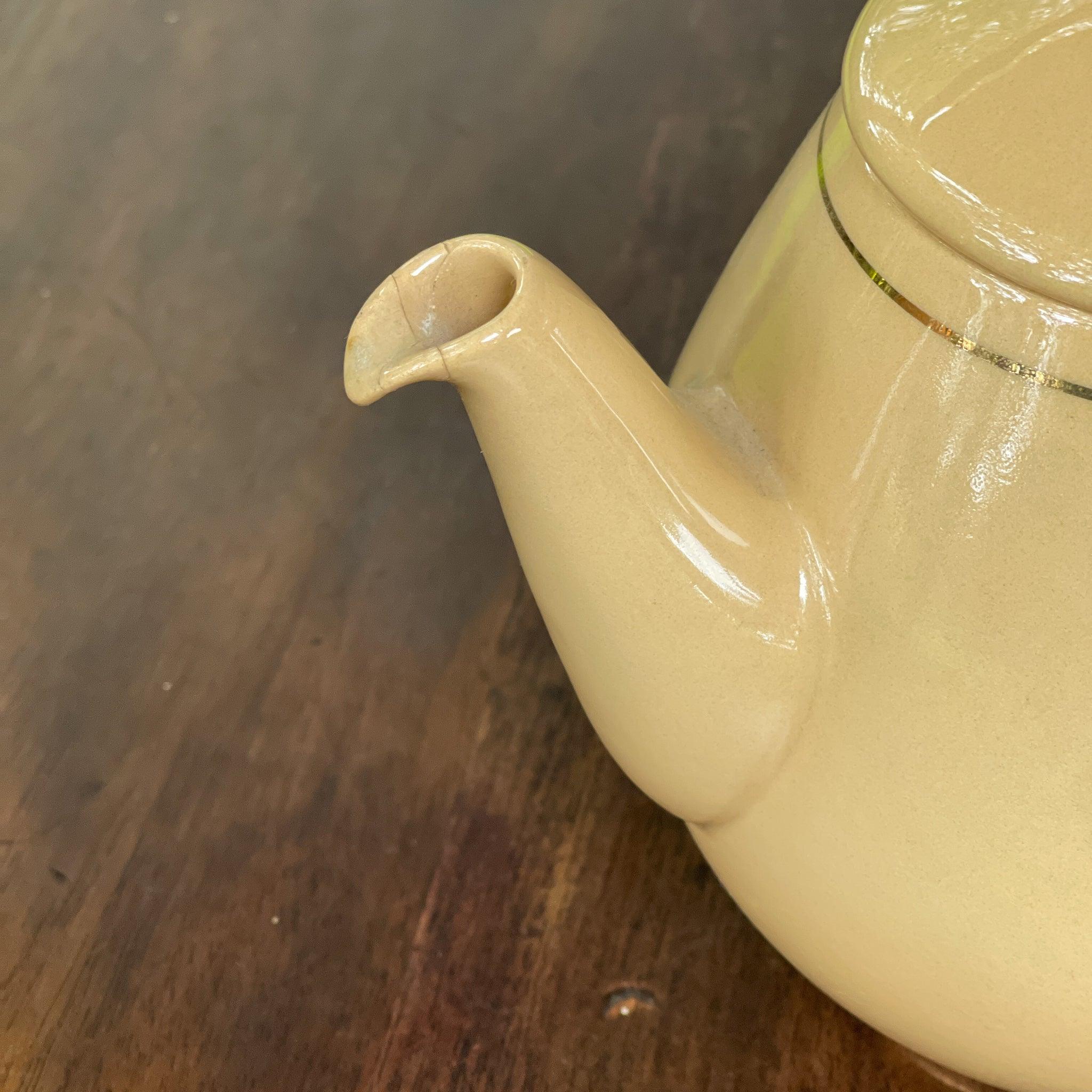 Vintage theepot van Douwe Egberts - The Collectionist