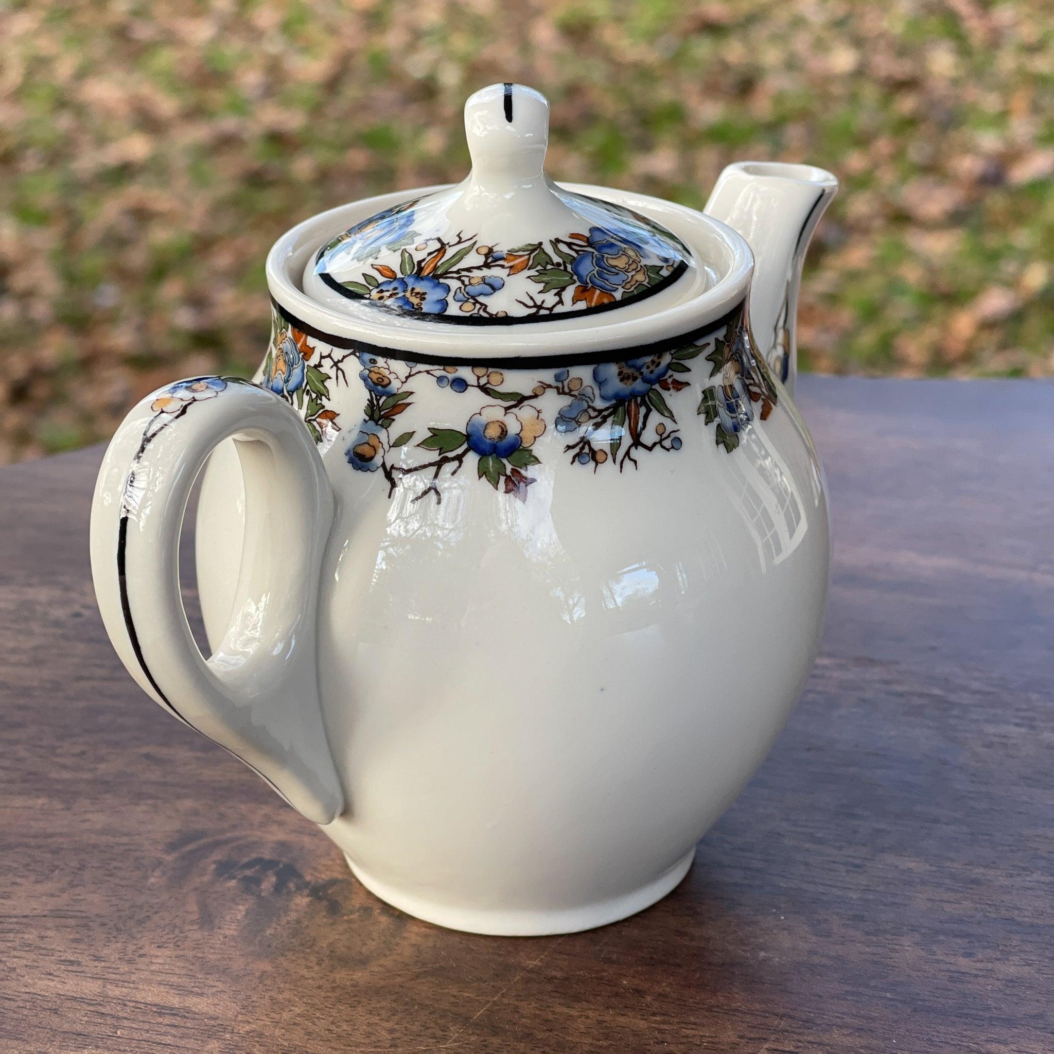 Vintage Theepotje Old Ivory Tapestry van Syracuse - The Collectionist