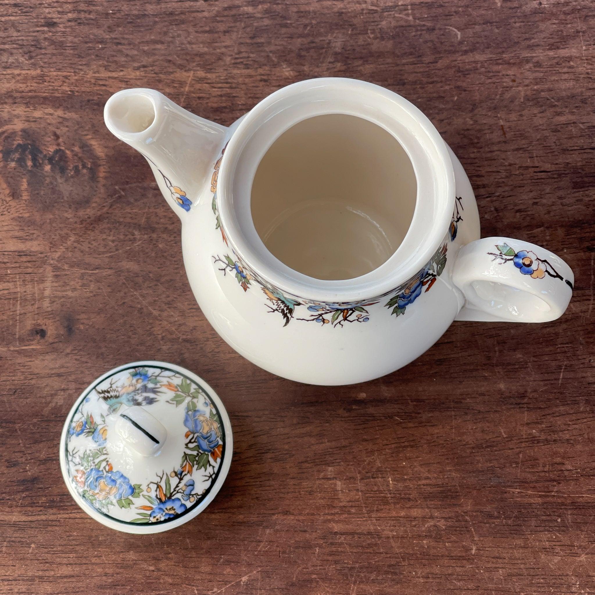 Vintage Theepotje Old Ivory Tapestry van Syracuse - The Collectionist