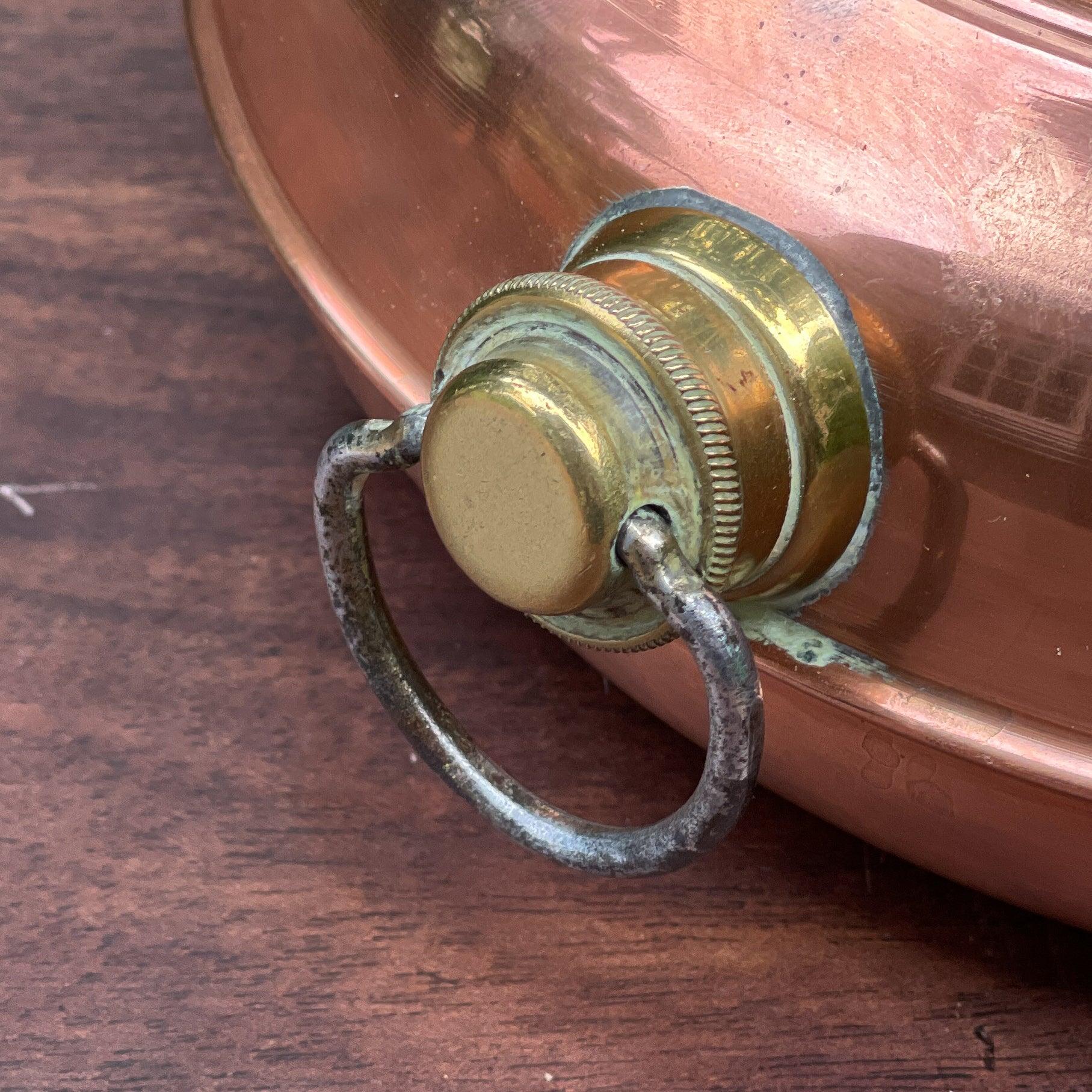 Vintage voetenwarmer of kruik van koper - The Collectionist