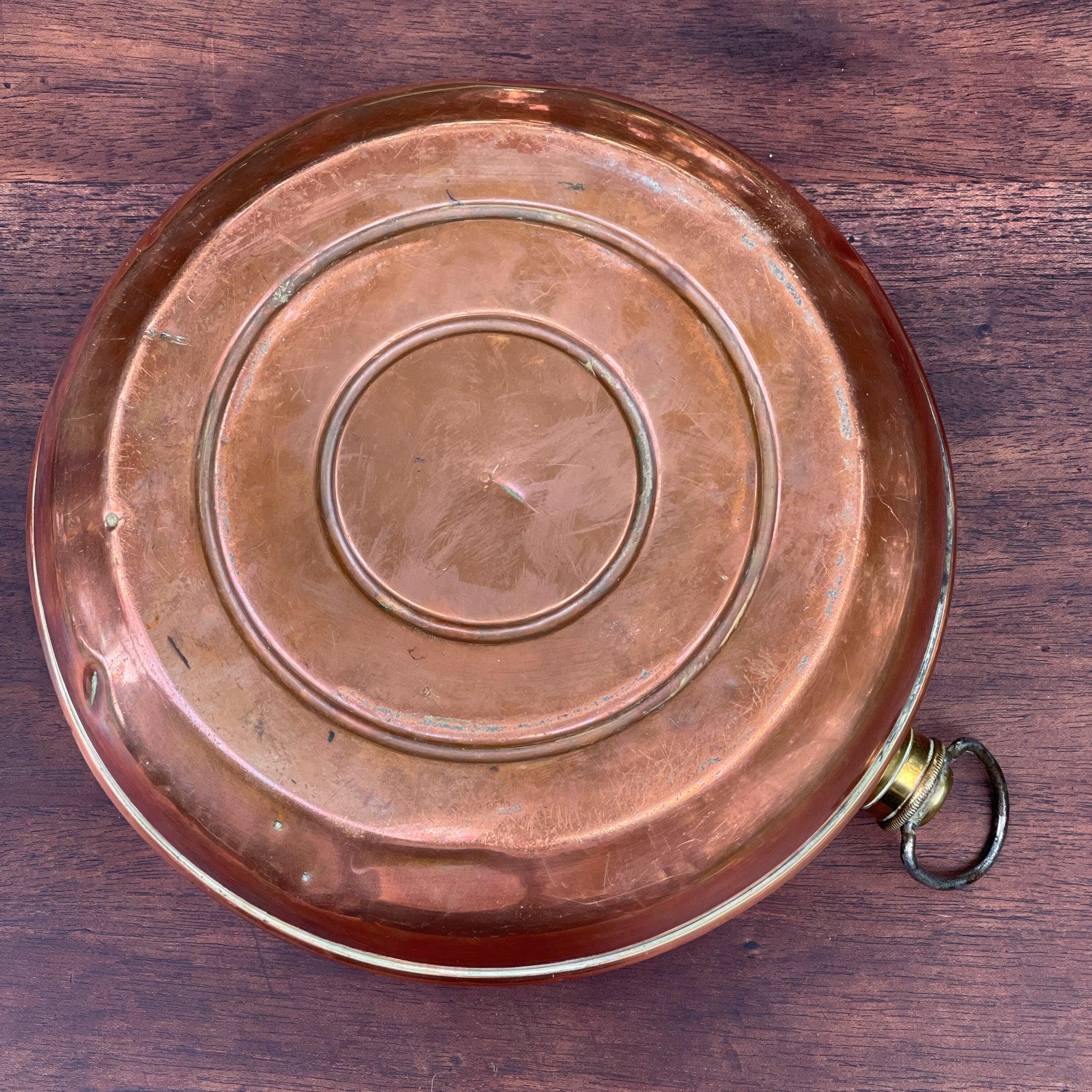 Vintage voetenwarmer of kruik van koper - The Collectionist