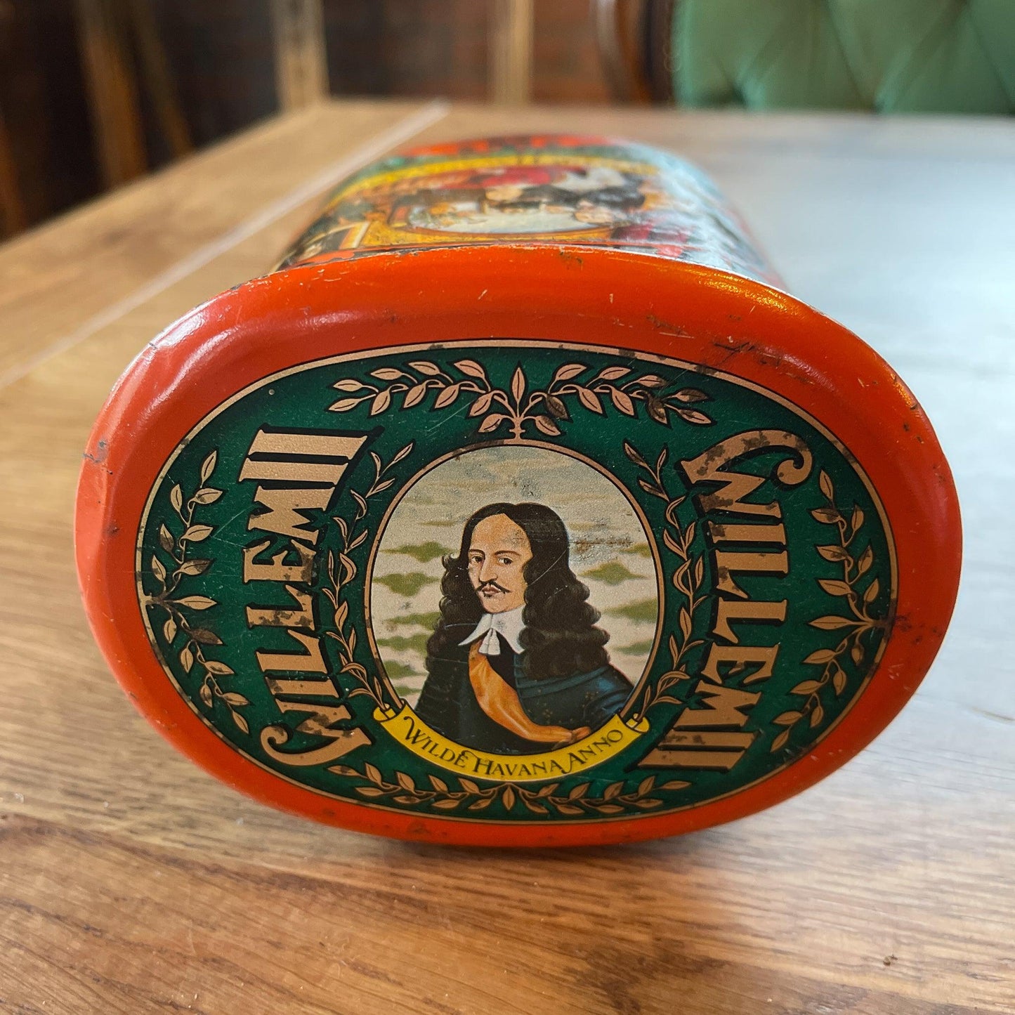 Vintage Willem II Wilde Havana Anno sigarenblik - Bamestra Curiosa