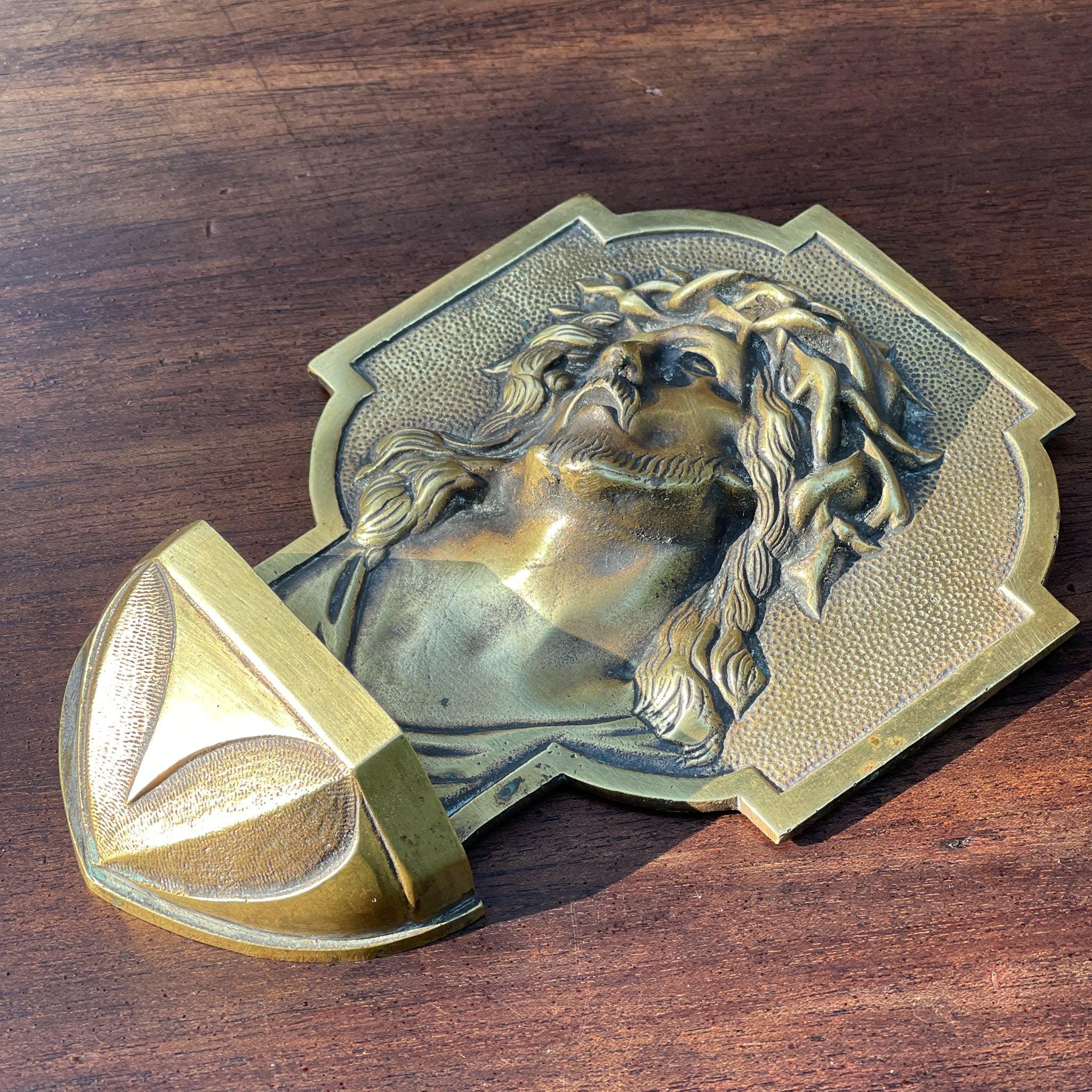 Wijwaterbakje van koper - The Collectionist