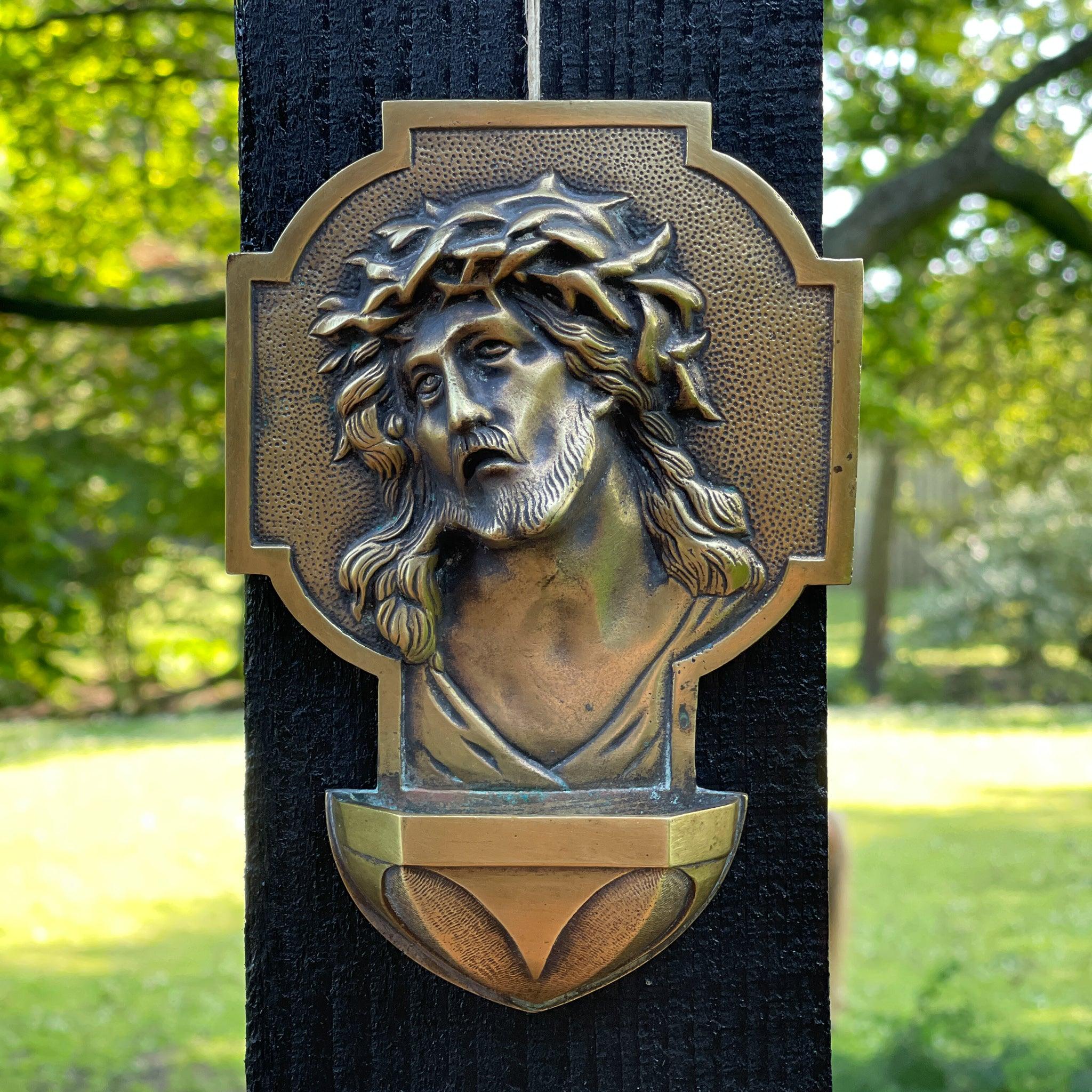 Wijwaterbakje van koper - The Collectionist