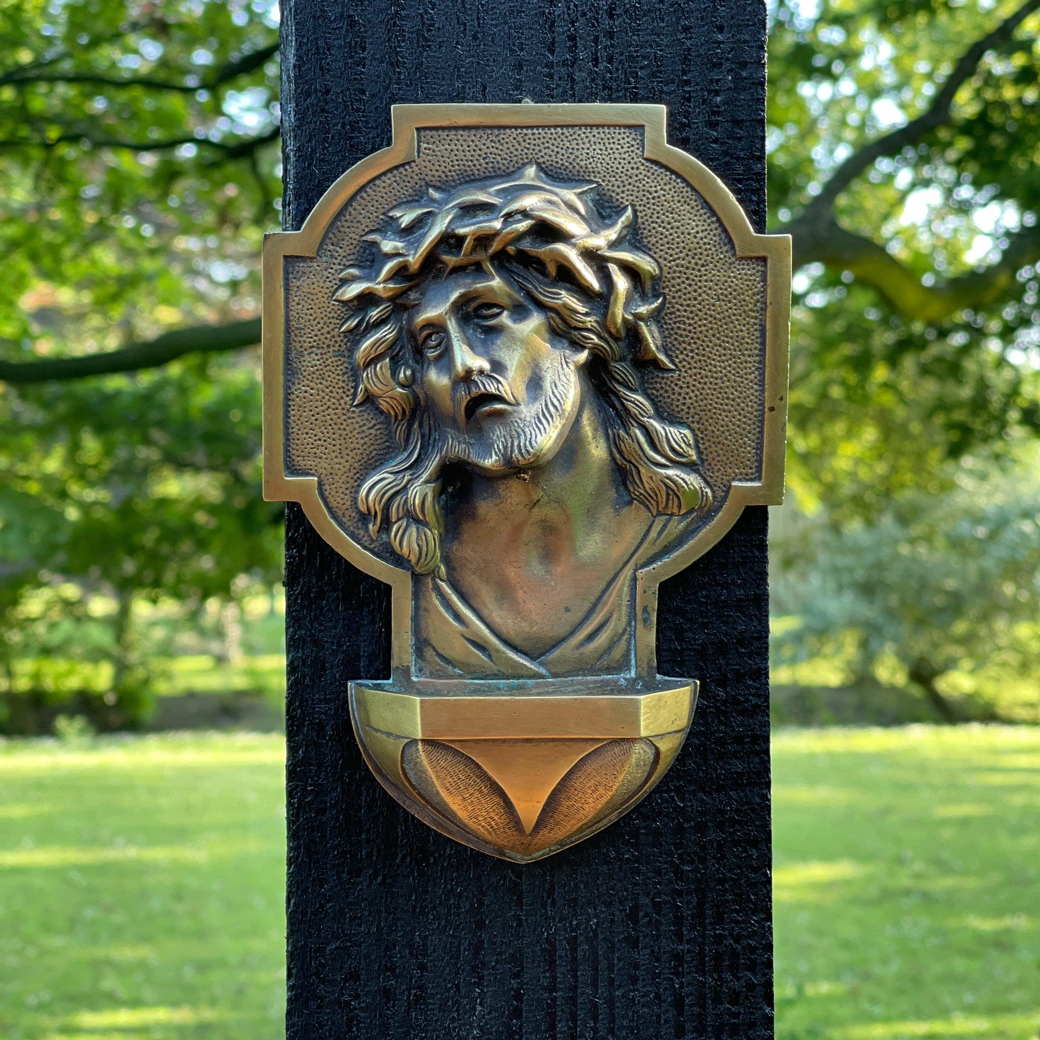 Wijwaterbakje van koper - The Collectionist