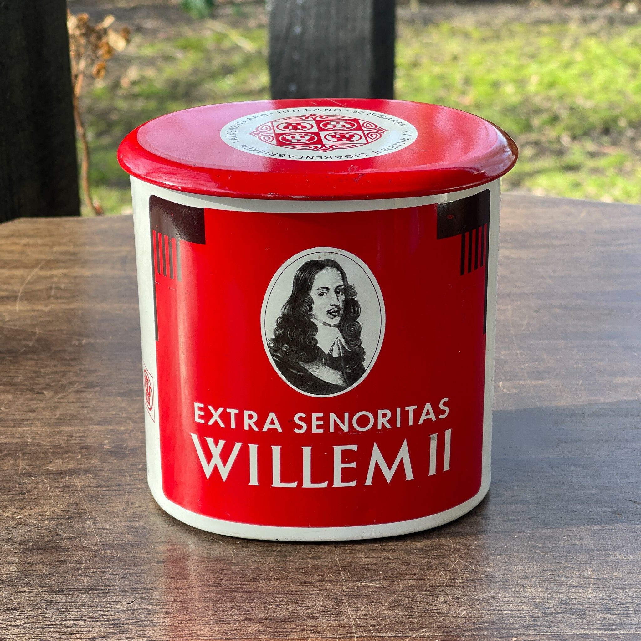 Willem II Sigarenblik - The Collectionist