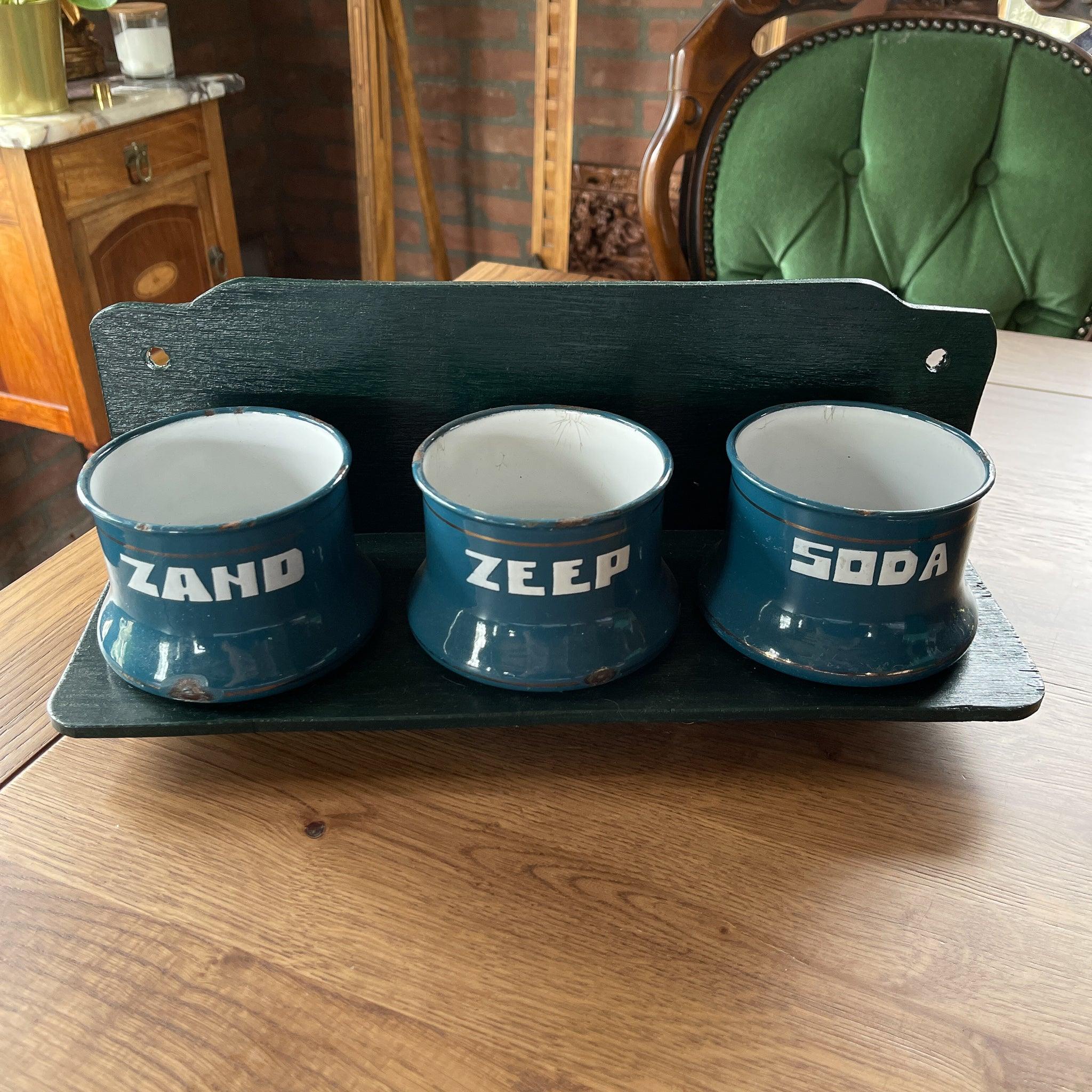 Zand zeep en soda rek - The Collectionist