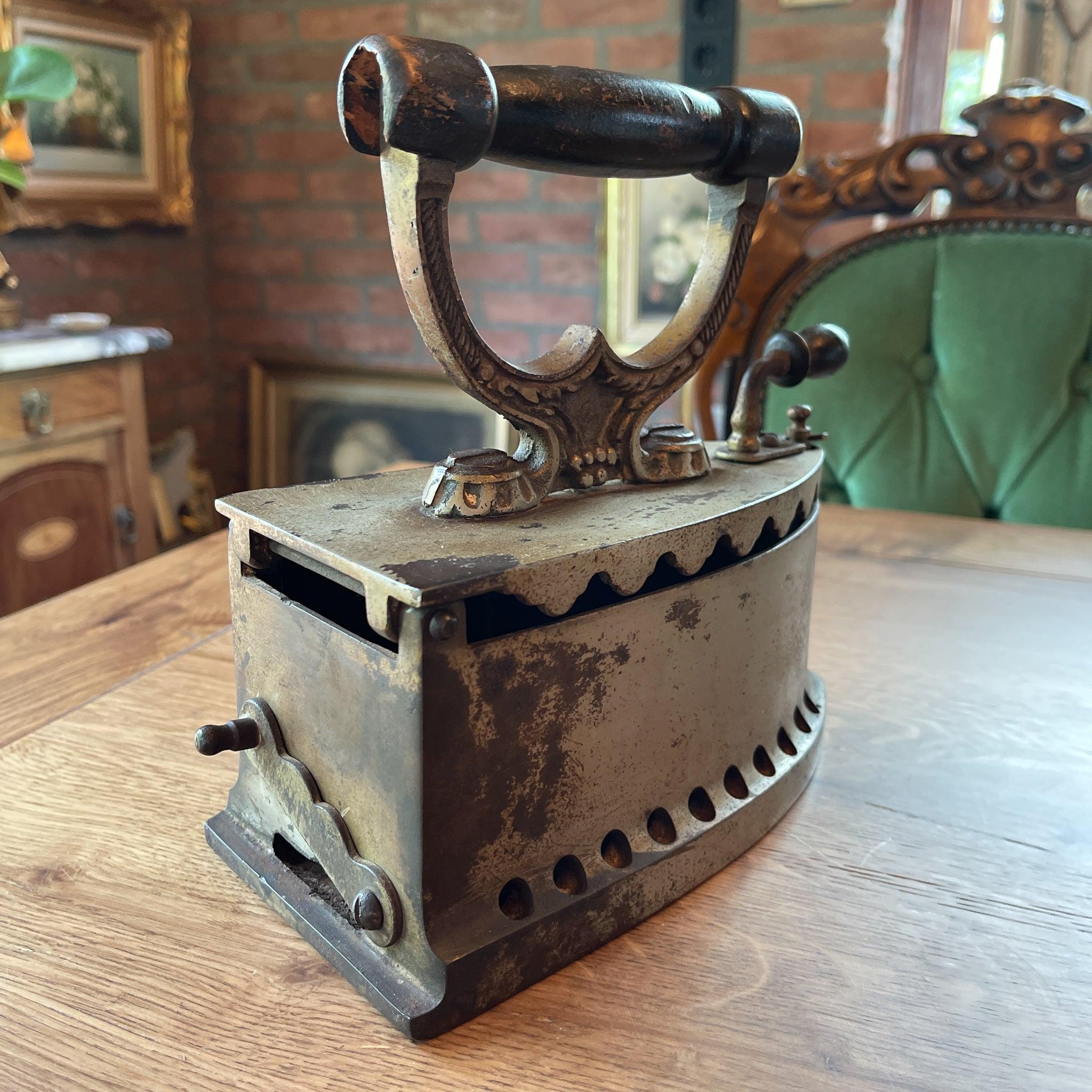 Zeer mooie antieke strijkijzer - The Collectionist