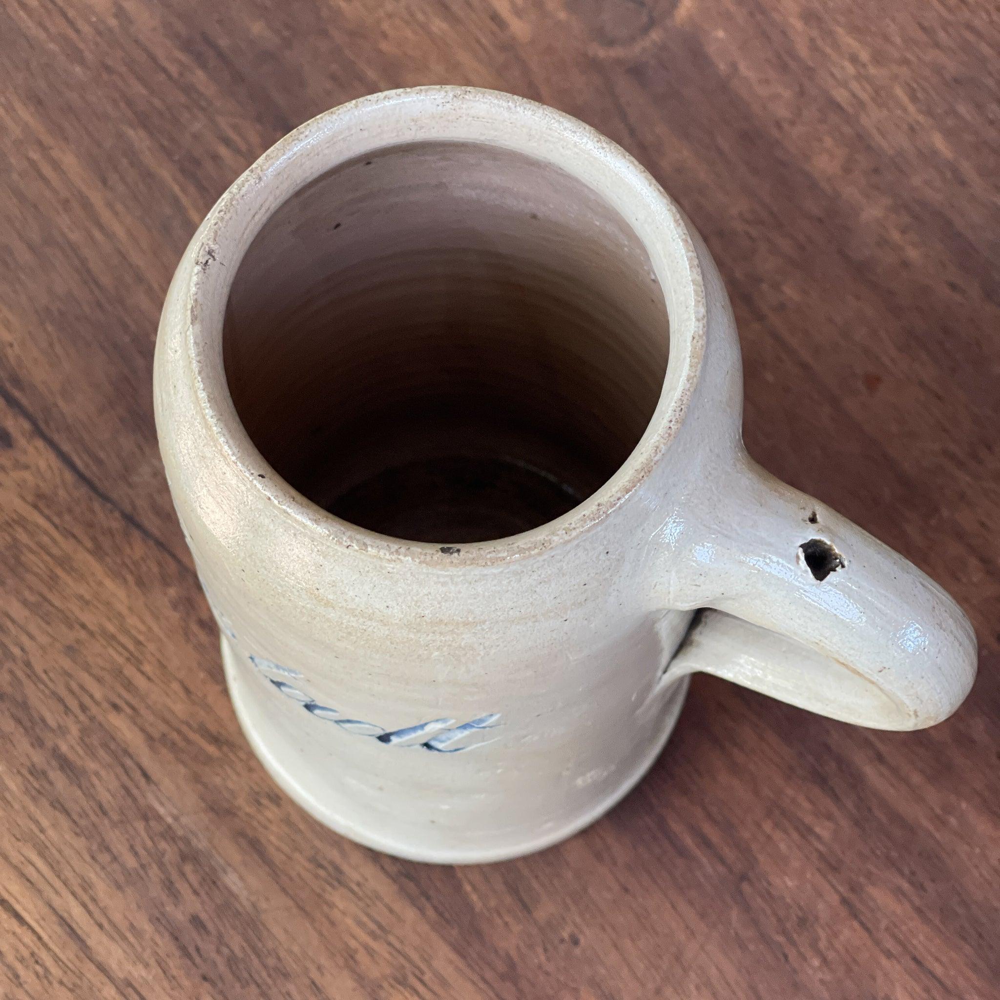 Zeldzame antieke pul / mok van Keuls aardewerk 1L - The Collectionist