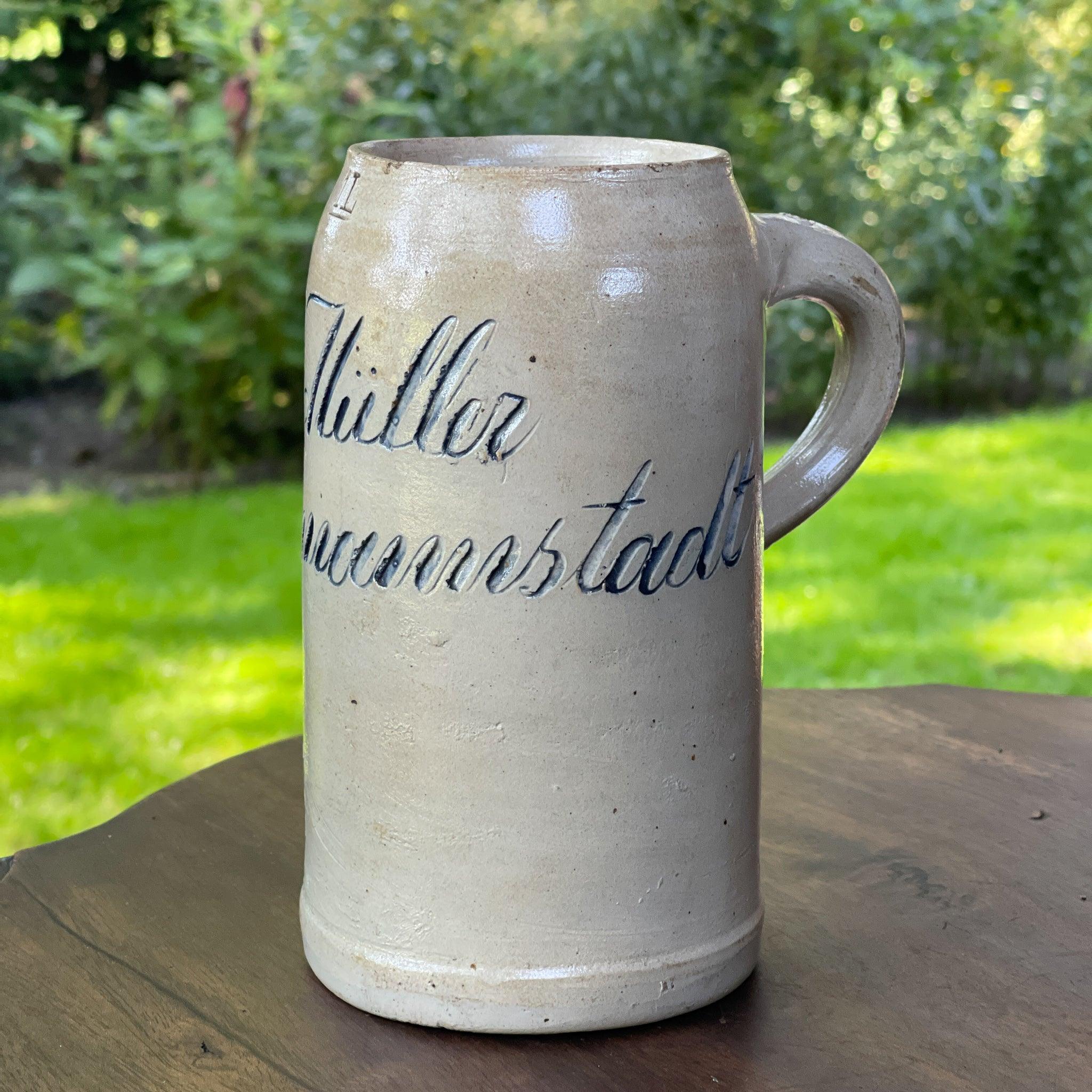 Zeldzame antieke pul / mok van Keuls aardewerk 1L - The Collectionist