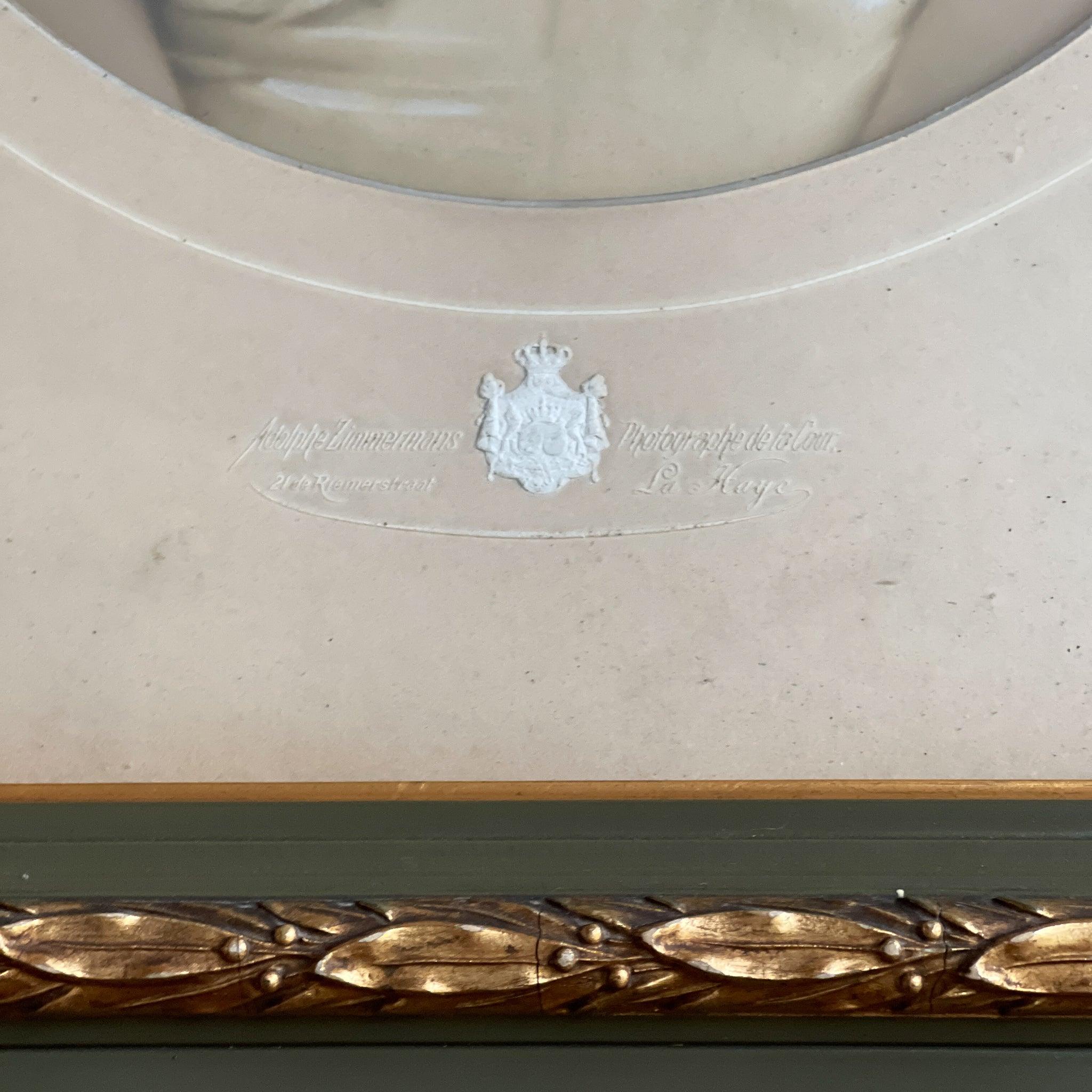 Zeldzame portret foto door Adolphe Zimmermans - The Collectionist