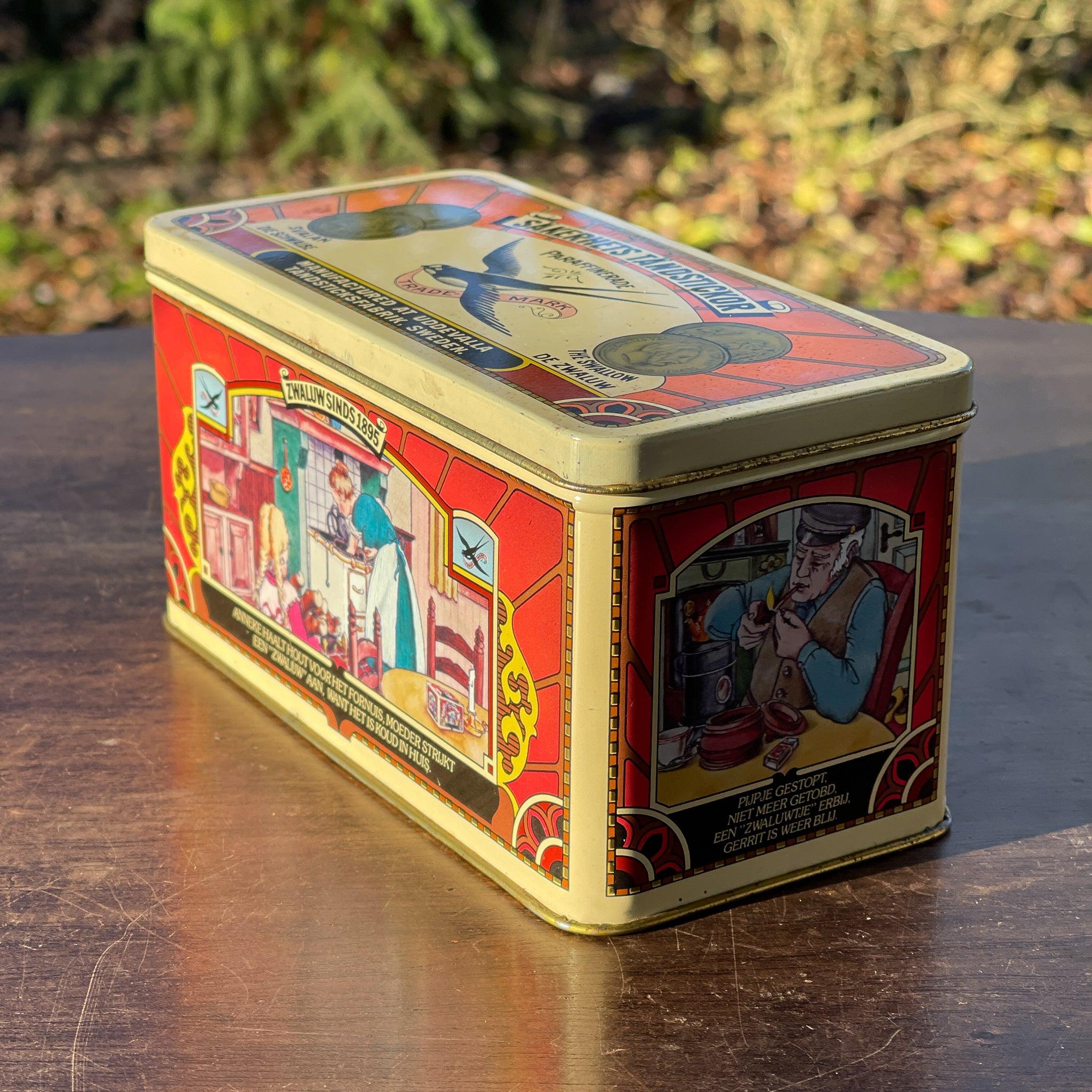 Zwaluw lucifers bewaarblik - The Collectionist