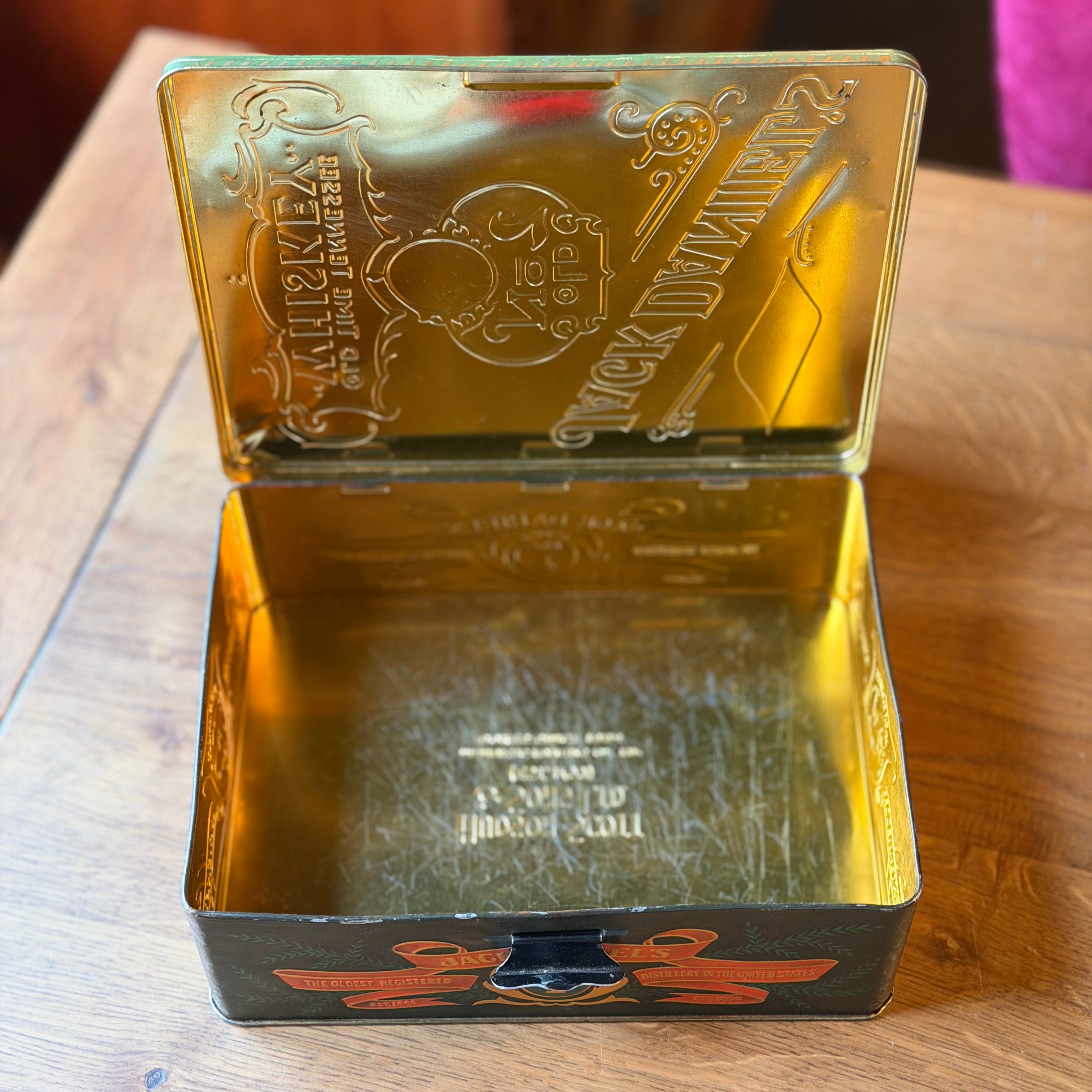 Jack Daniel's Old No. 7 Whiskydose mit klassischen Illustrationen