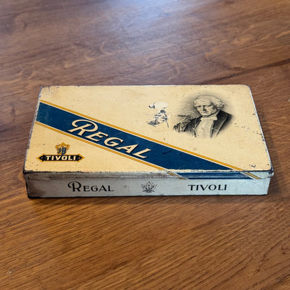 Regal Tivoli cigar tin – 25 cigars – vintage 1950s