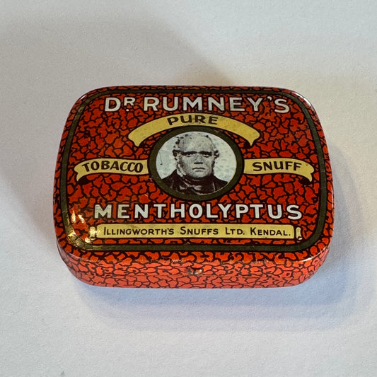 Dr. Rumney’s Mentholyptus Snuff – Illingworth’s Kendal – vintage tabaksblik