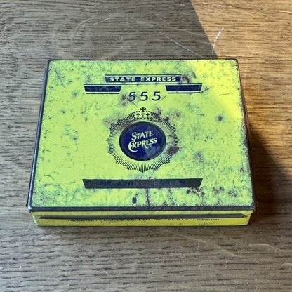 Vintage State Express 555 sigarettenblik — Ardath Tobacco London