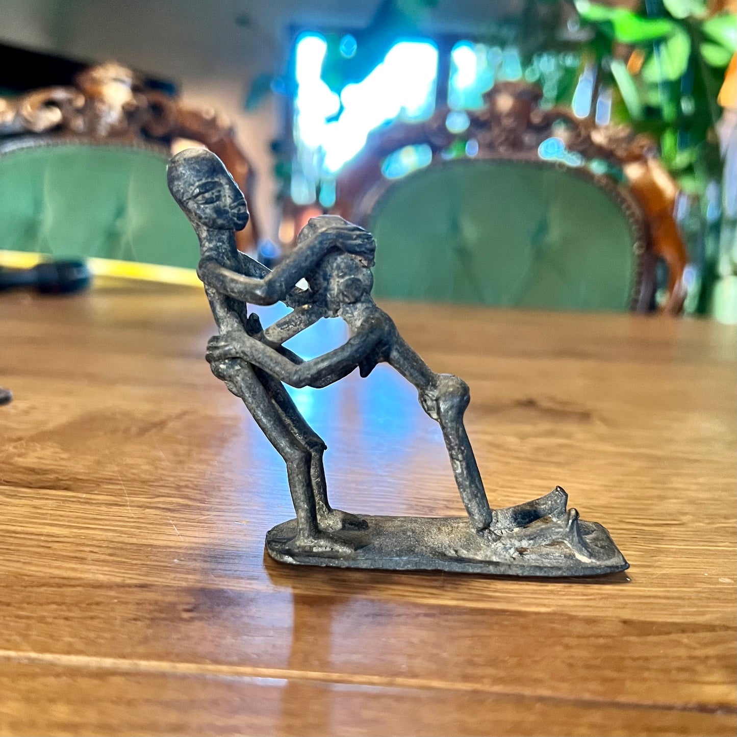 Antiek Erotisch Brons Beeldje The Collectionist