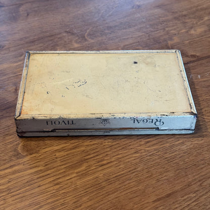 Regal Tivoli cigar tin – 25 cigars – vintage 1950s