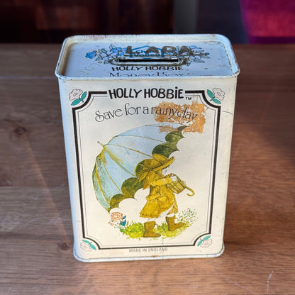 Vintage Holly Hobbie Spaarblik – England 1970s
