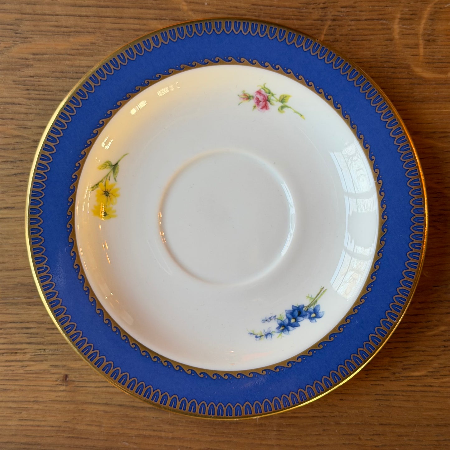 6-Piece Luxury Porcelain Coffee Set "Joseph Nigg" – Vienna Academy Anniversary Edition – Gilded &amp; Colorful