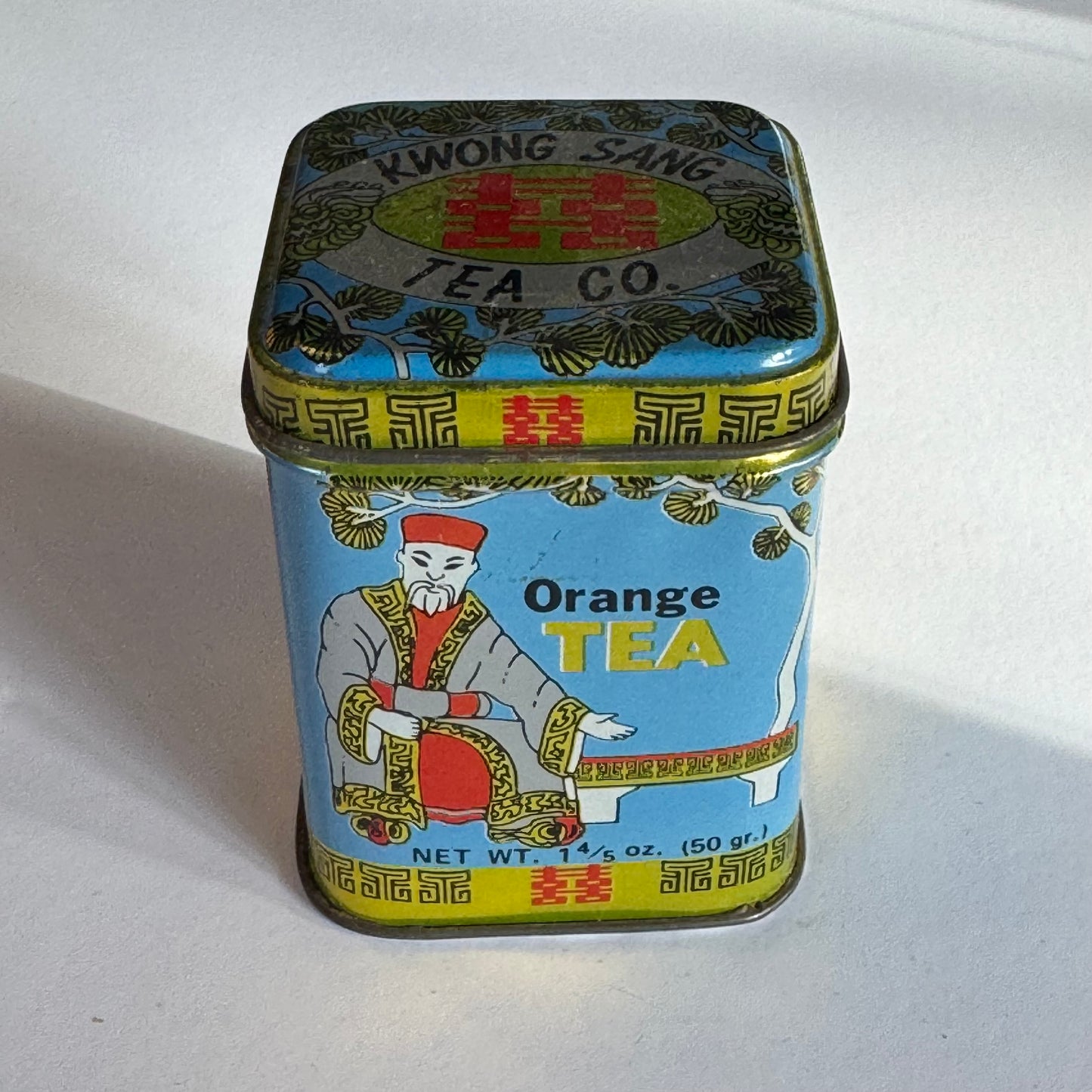 Vintage Kwong Sang Tea Co. blik – Orange Tea, Hong Kong