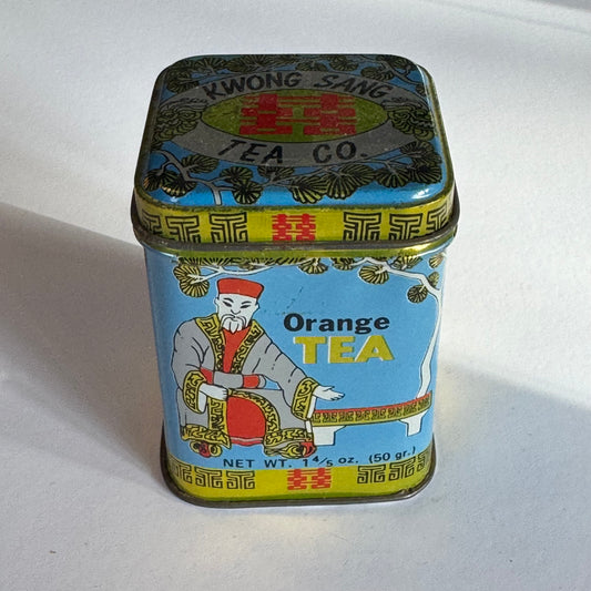 Vintage Kwong Sang Tea Co. blik – Orange Tea, Hong Kong