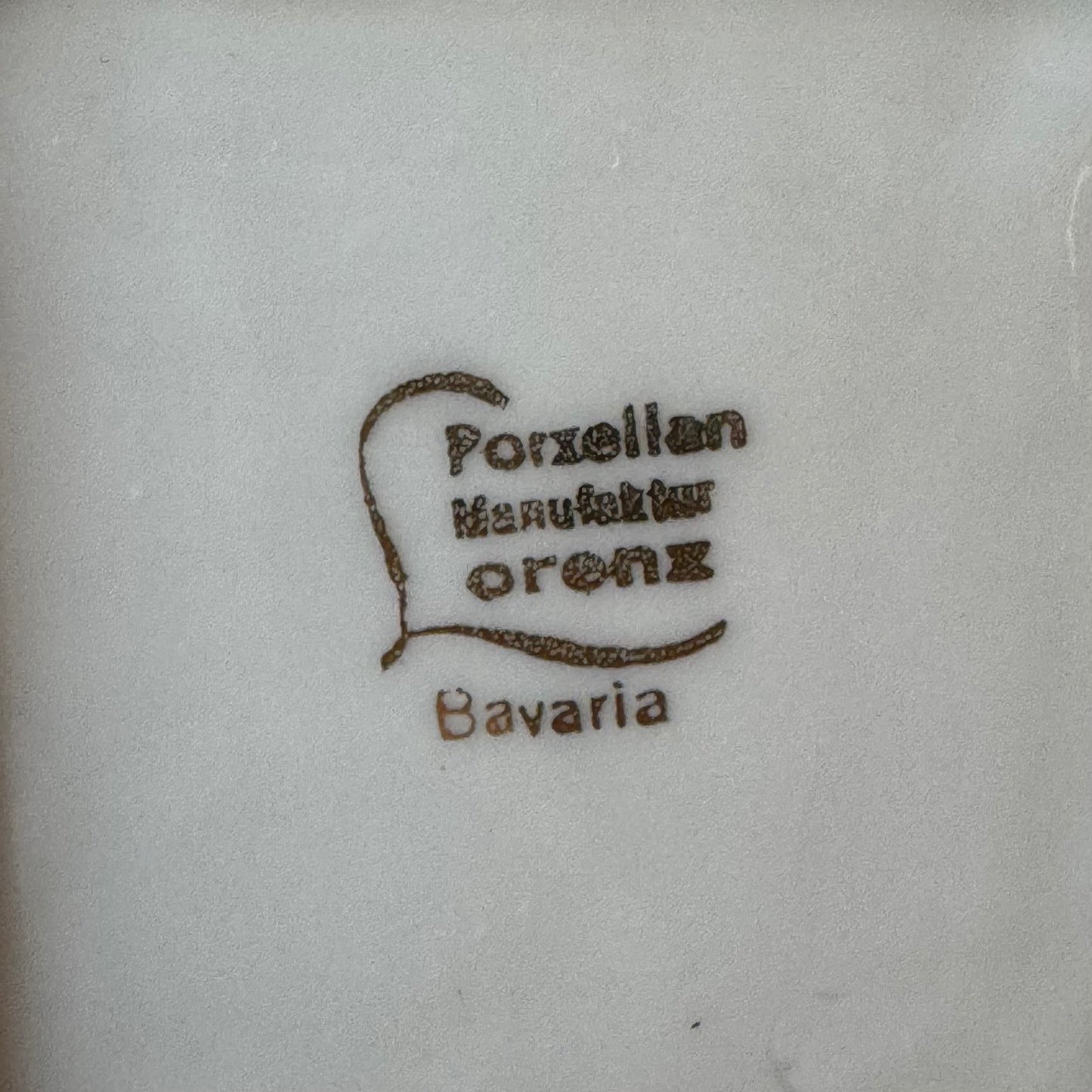 Porseleinen Asbakje – Lindau i.B. – Porzellanmanufaktur Lorenz Bavaria