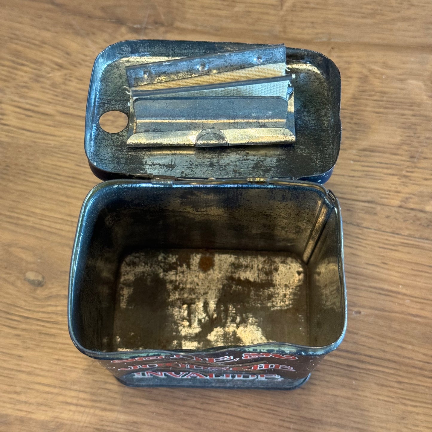 Zeldzaam Antiek Collecte Blik van De Joodsche Invalide The Collectionist