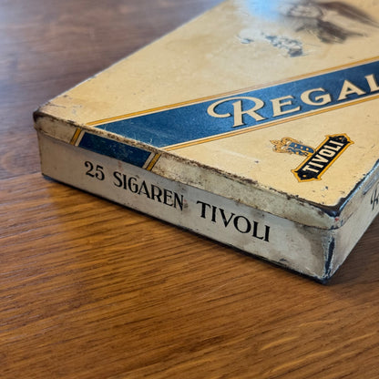 Regal Tivoli cigar tin – 25 cigars – vintage 1950s