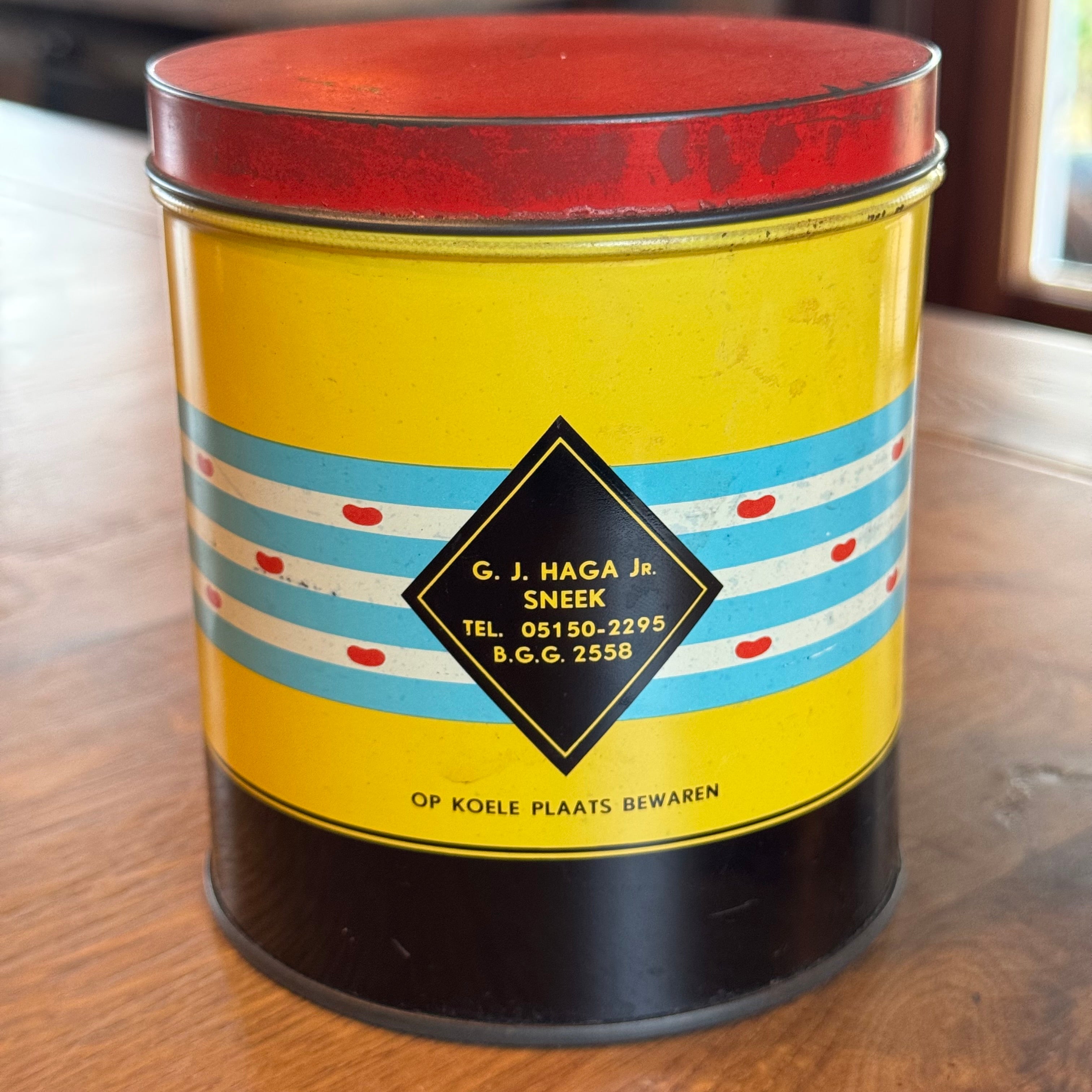 CJ Hagas Sneeker Drabbelkoek Tin – Friesland ca. 1950er Jahre