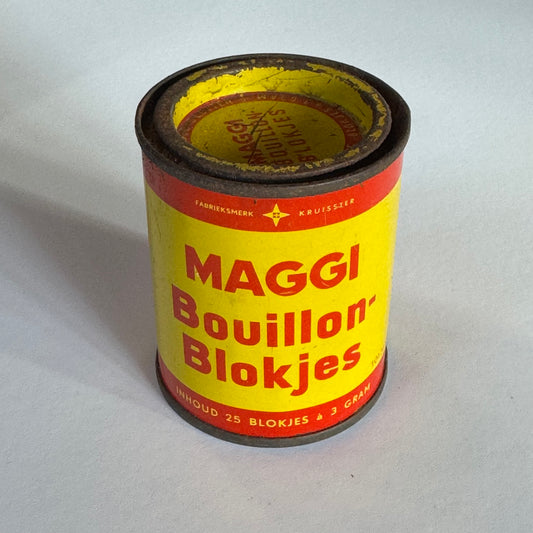 Maggi Bouillon Blokjes blik (ca. 1950s–1960s)