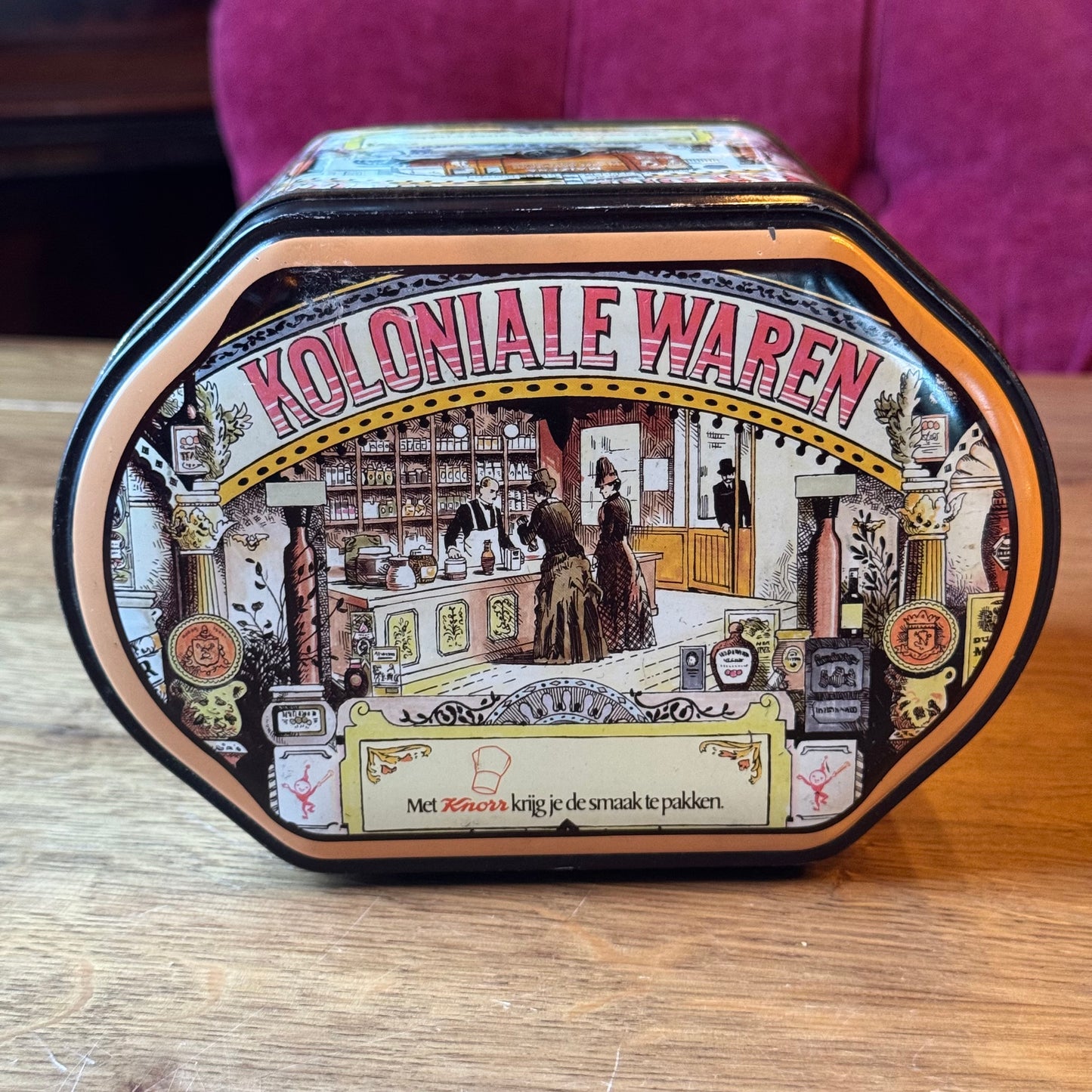 Vintage Knorr Blik - Koloniale Waren - Nostalgisch Winkelinterieur