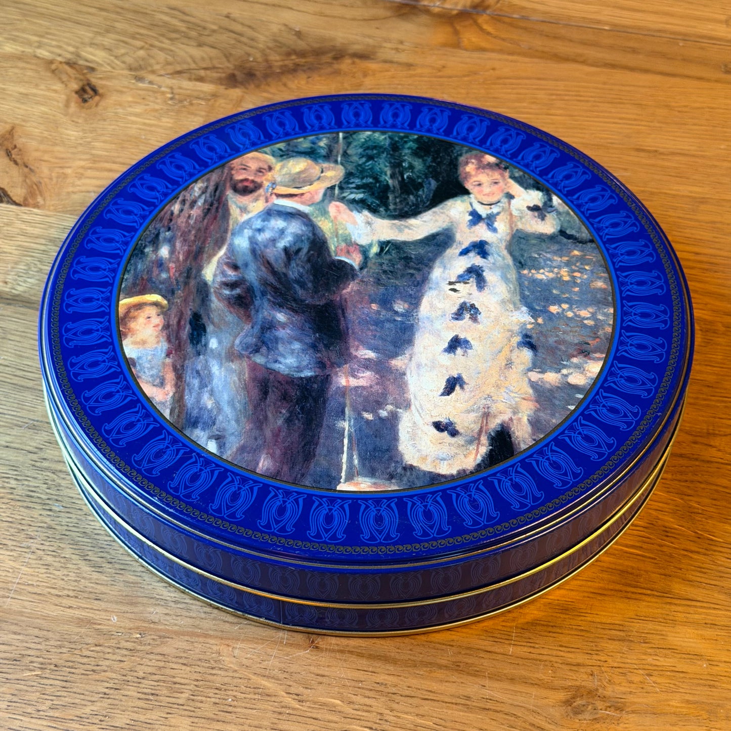 Delacre koekblik met Renoir-afbeelding – La balançoire (Musée d’Orsay)