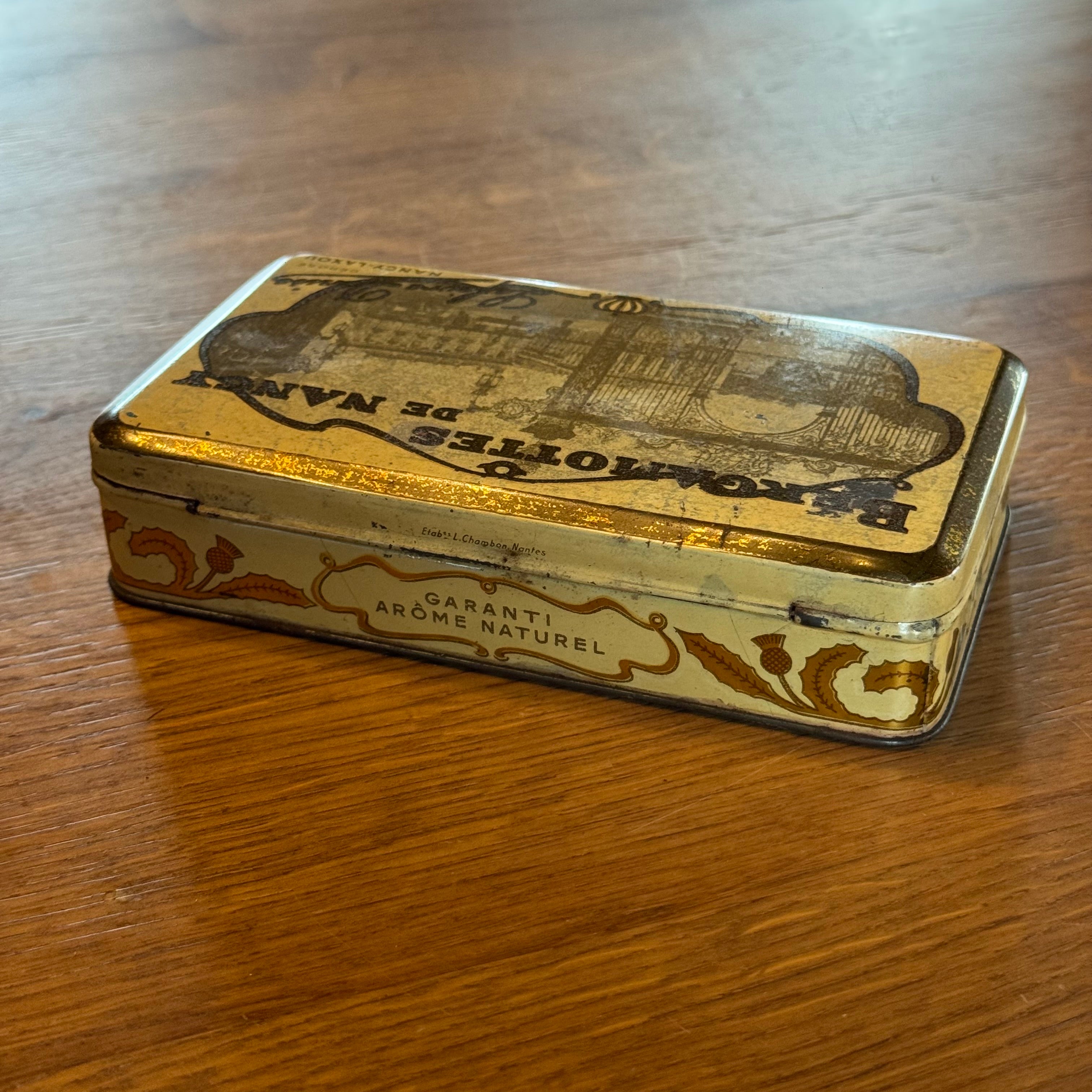 Bergamottes de Nancy can – Lefèvre-Denise – 1955 anniversary