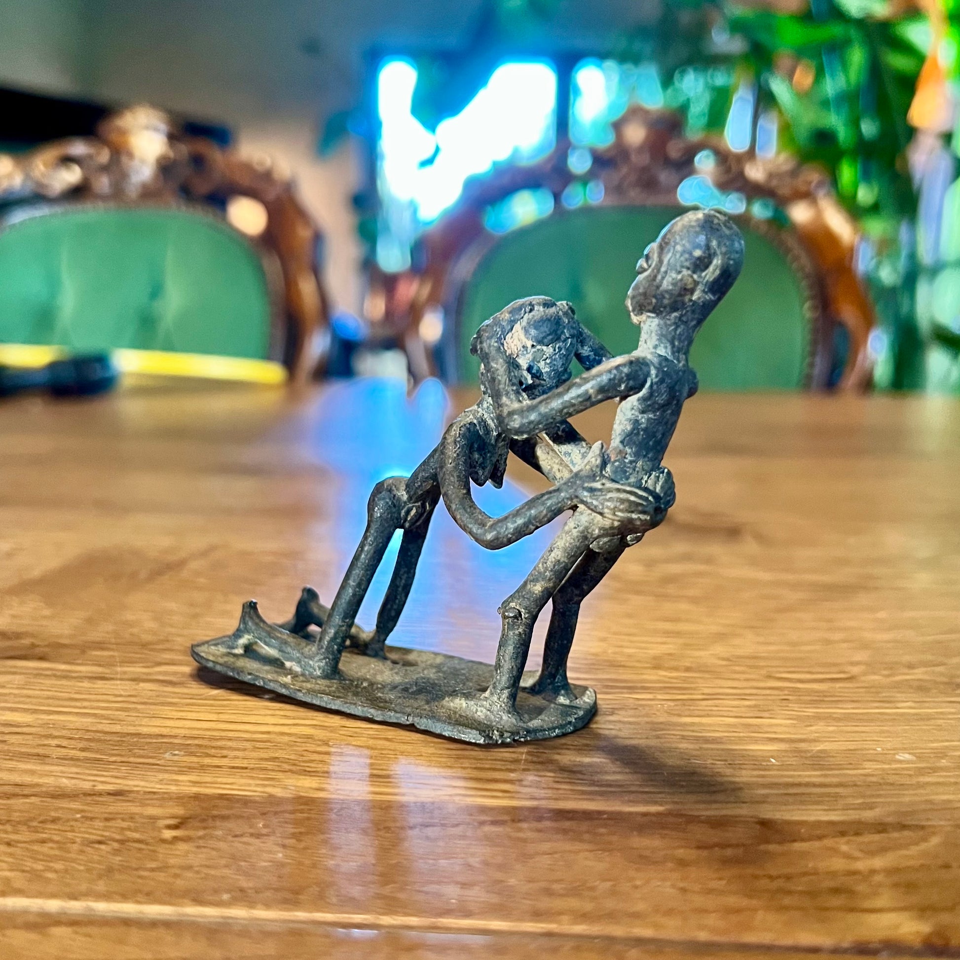 Antiek Erotisch Brons Beeldje The Collectionist