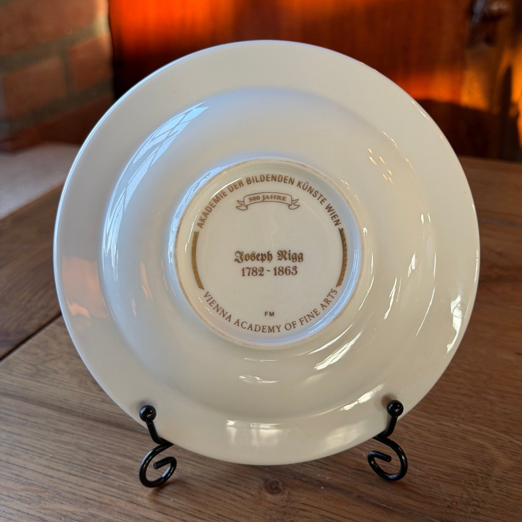 6 - Delige Luxe Porseleinen Koffieset "Joseph Nigg" – Wenen Academie Jubileumeditie – Verguld & Kleurrijk - The Collectionist