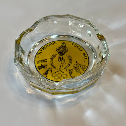 Glass Ashtray Olympiad Tokyo 1964