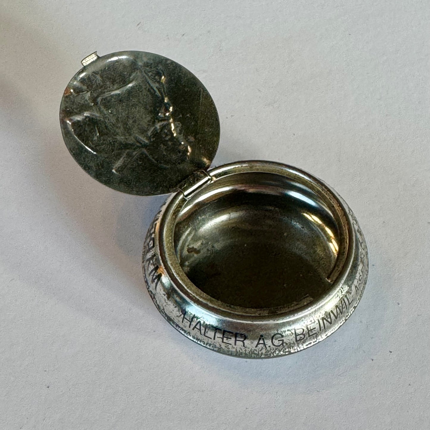 Vintage Wibert Tabletten-doosje – Halter AG, Zwitserland, ca. 1930