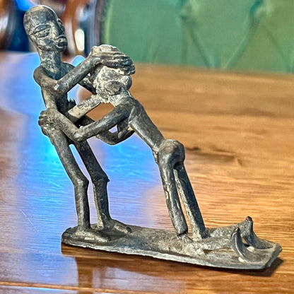 Antiek Erotisch Brons Beeldje The Collectionist