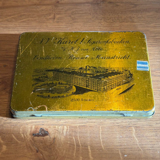 Karel I “Remo” sigarenblik – ca. 1940–1950