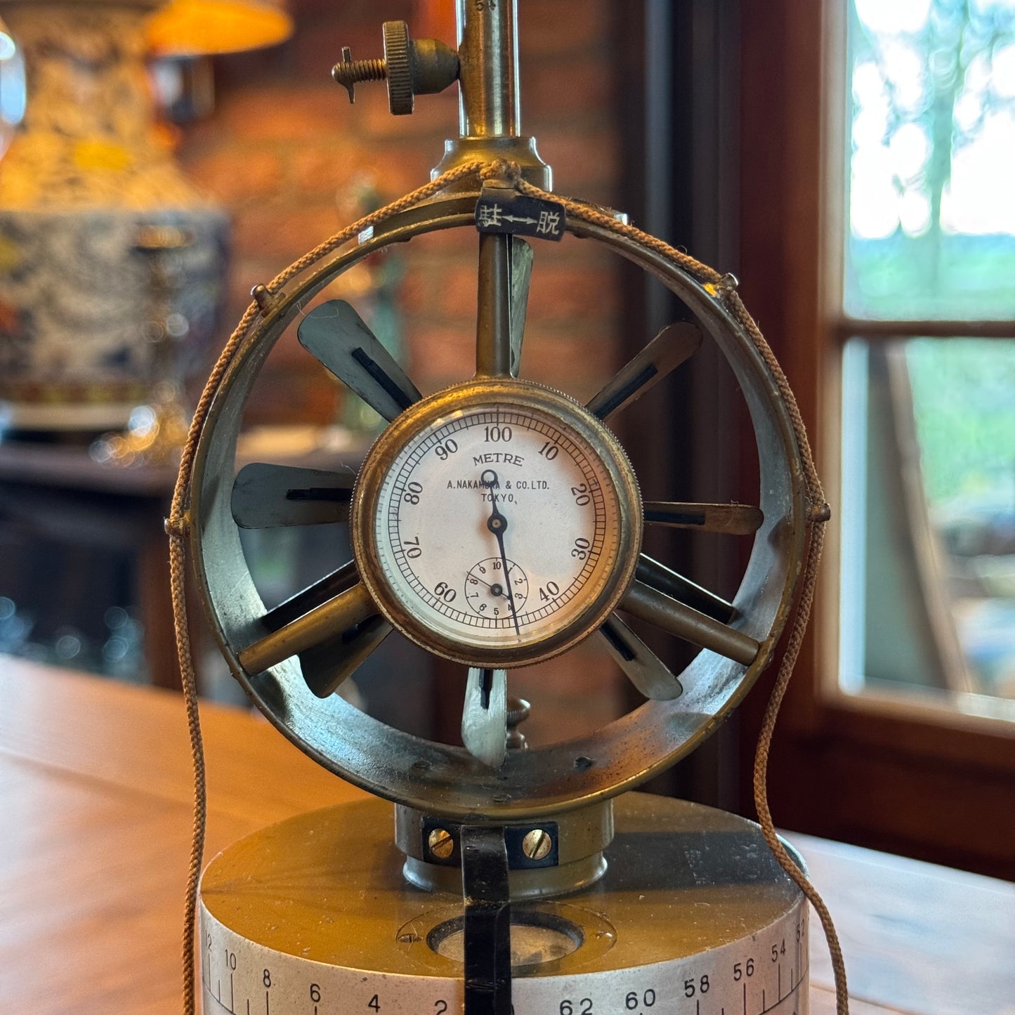 Japanse militaire veld anemometer (ca. 1930–1945) – A. Nakamura Co. Ltd., Tokyo