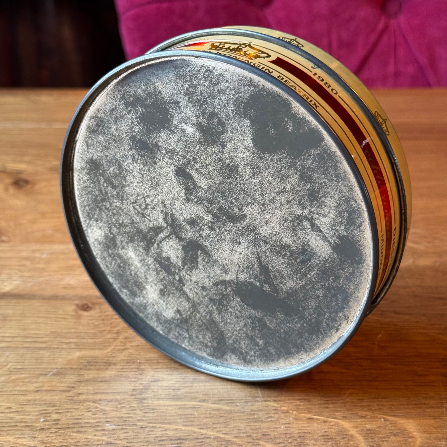 Commemorative tin 'Coronation of Queen Beatrix 1980' – Diesch Middelburg