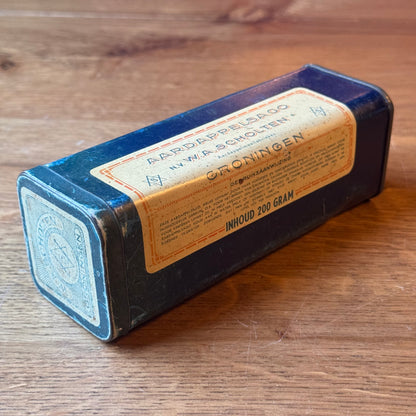 Antiek Aardappelsago Blik – W.A. Scholten Groningen