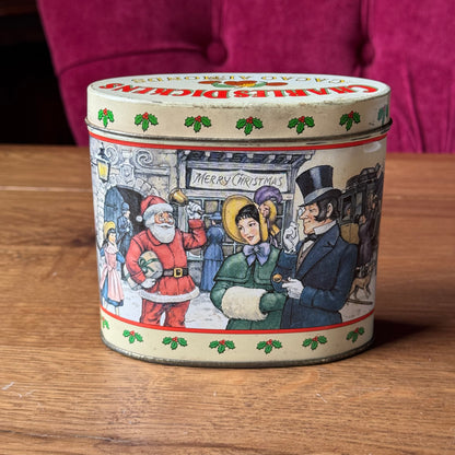 Vintage Charles Dickens Cacao Almonds Kerstblik – Victoriaanse Illustraties
