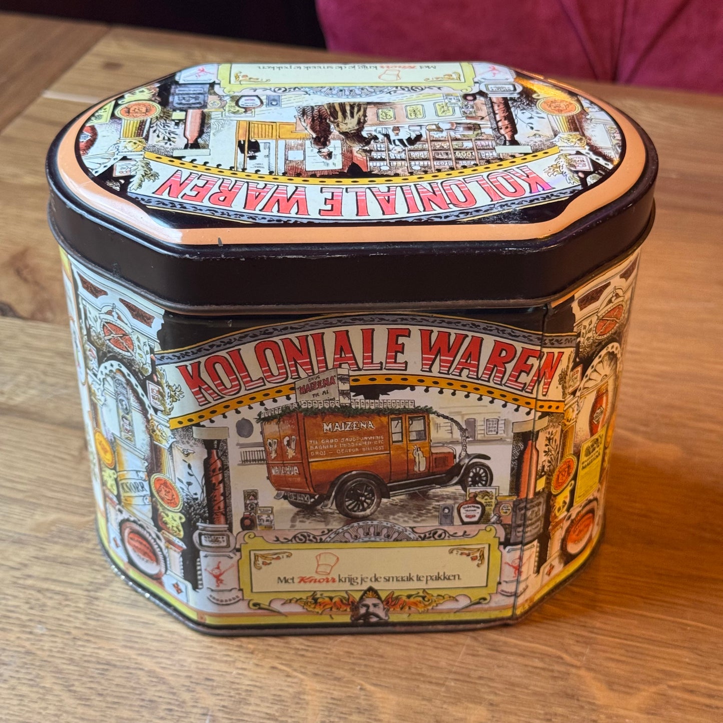 Vintage Knorr Blik - Koloniale Waren - Nostalgisch Winkelinterieur