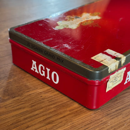 Agio Grand Prix sigarenblik – 25 sigaren – Duizel Holland – jaren ’50–’60
