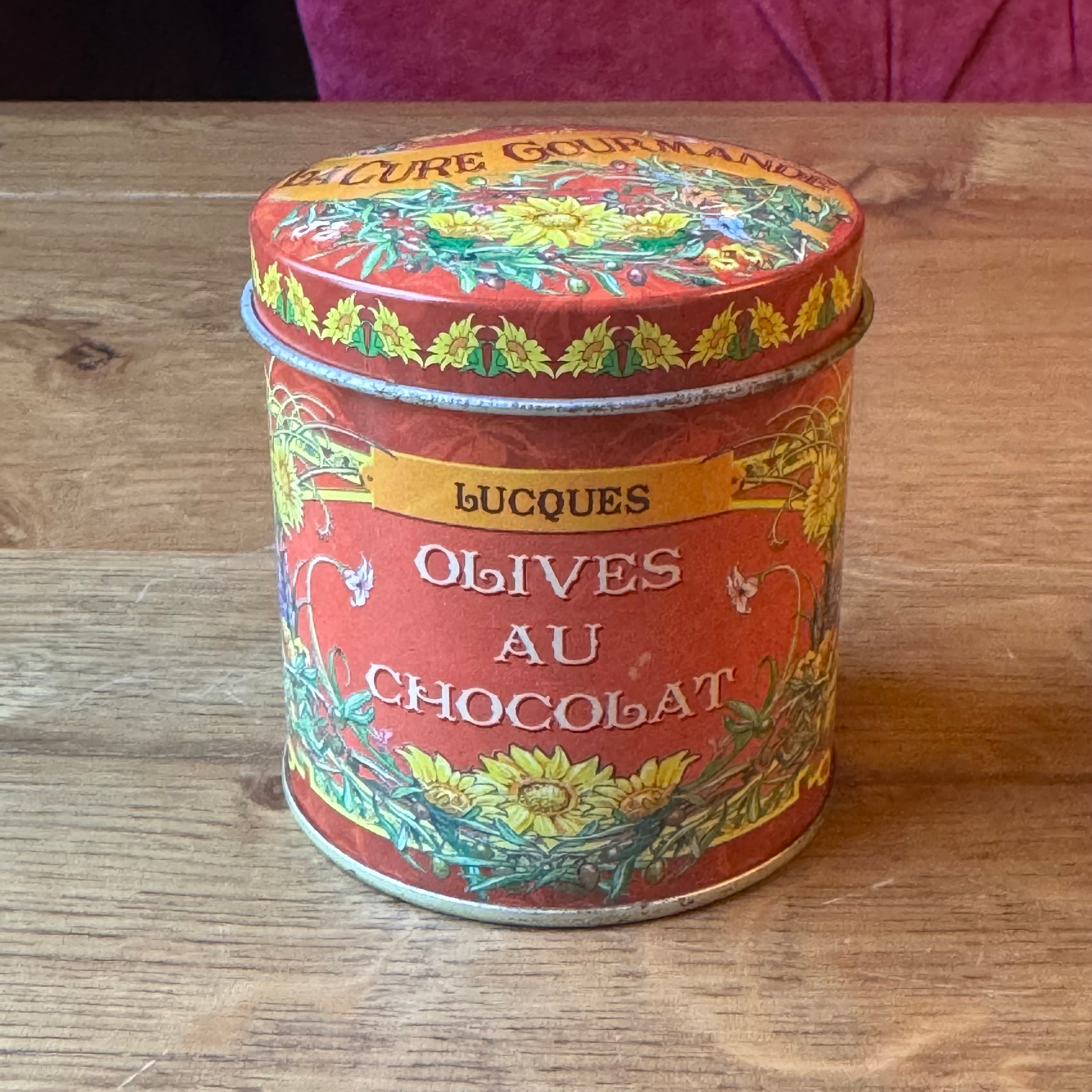 Tin La Cure Gourmande - Olives au Chocolat - Sunflowers