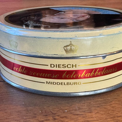 Commemorative tin 'Coronation of Queen Beatrix 1980' – Diesch Middelburg